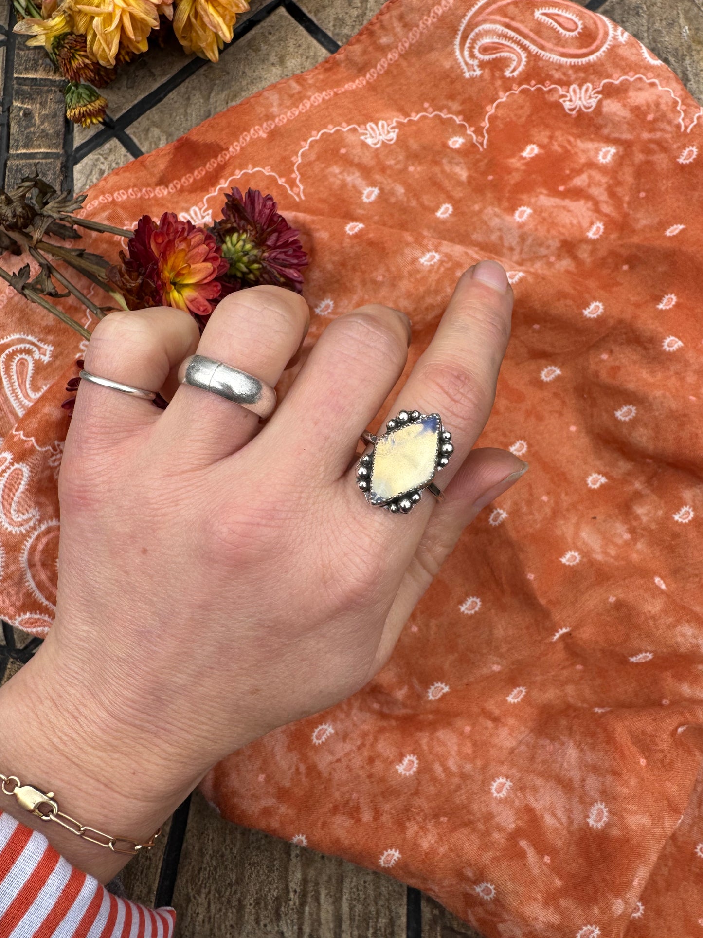 Opalite "Taylor" Ring - size 9