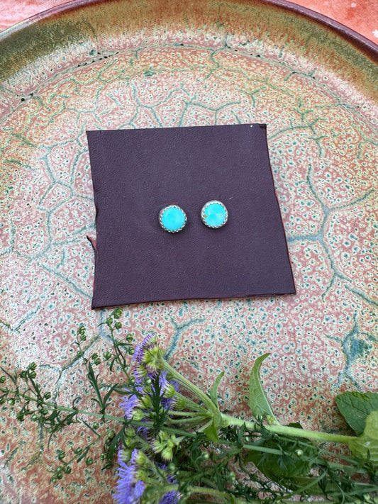 Sonoran Gem Turquoise Studs no.2