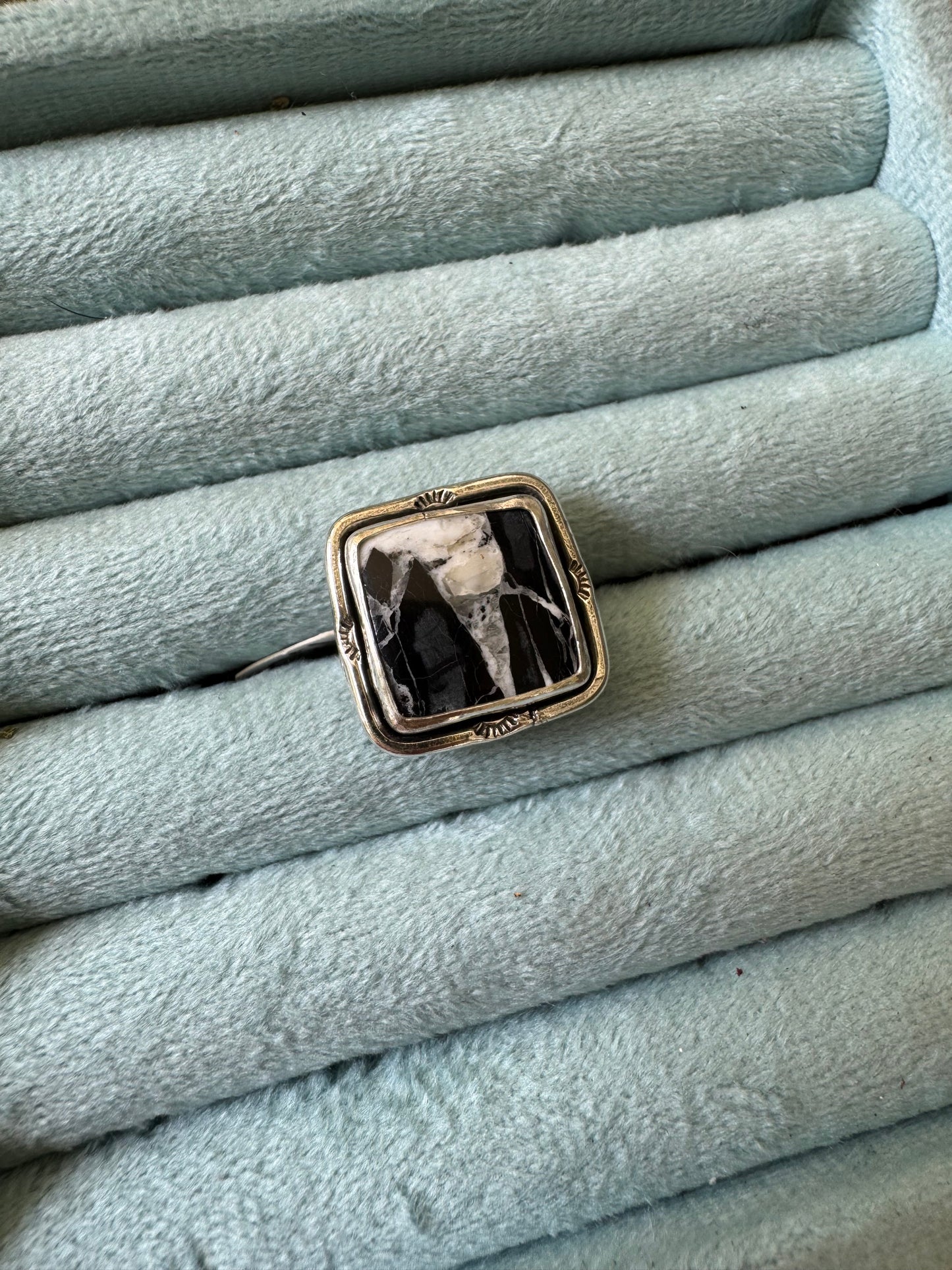 White Buffalo Ring no. 1 - Size  8 1/2