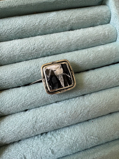 White Buffalo Ring no. 1 - Size  8 1/2