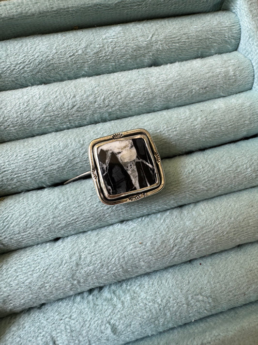 White Buffalo Ring no. 1 - Size  8 1/2
