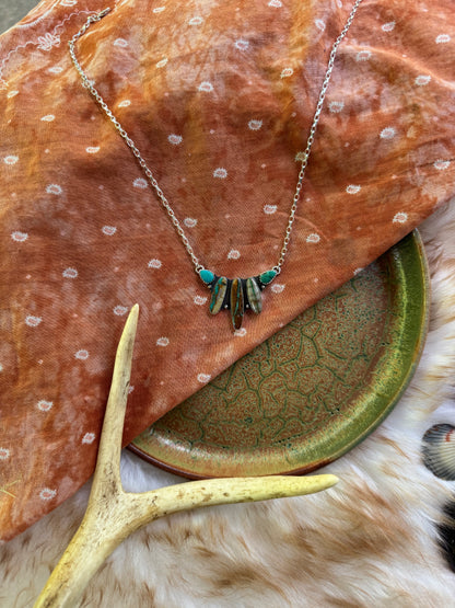 Royston Ribbon Truckee Bib Necklace