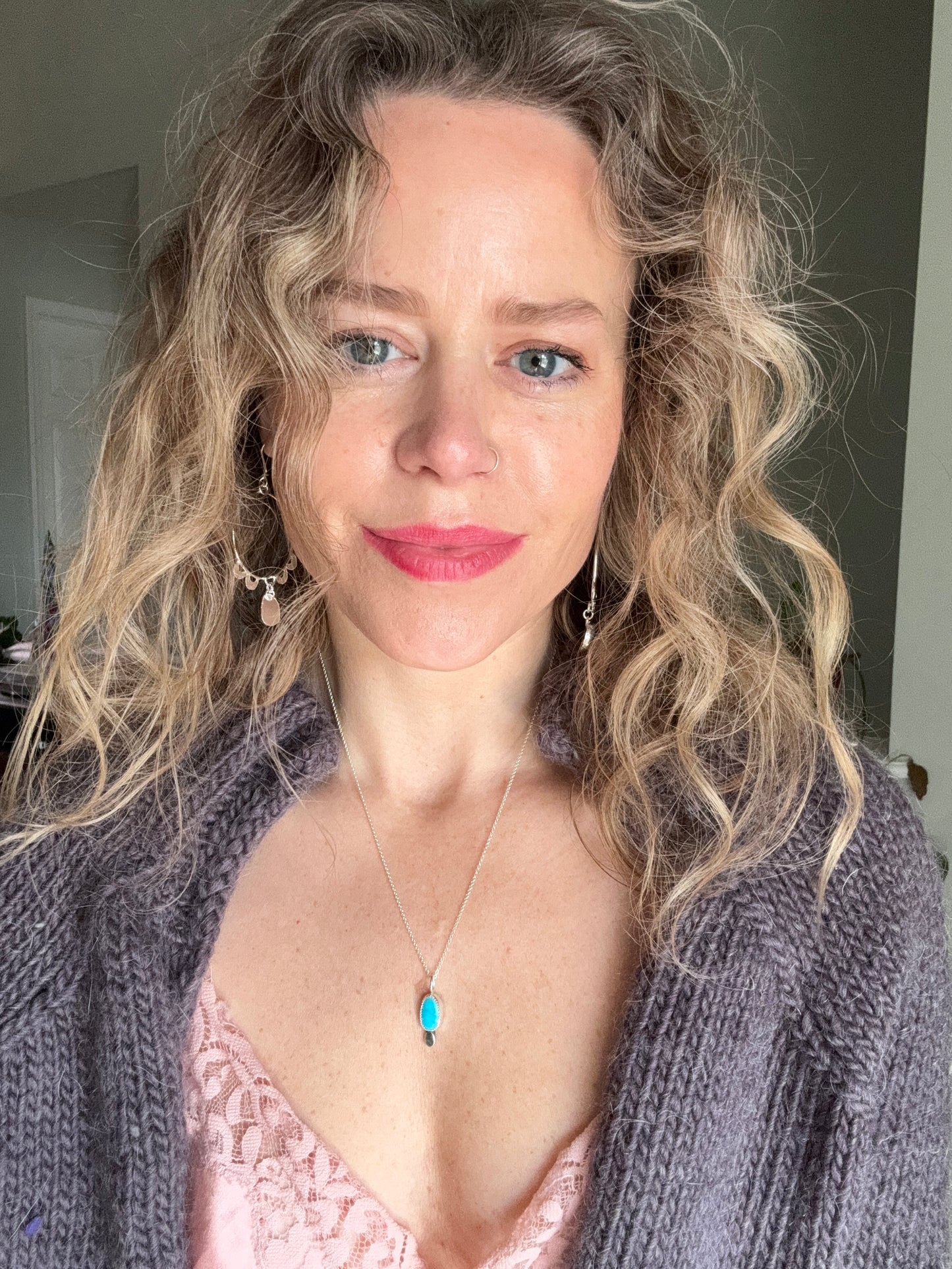 Turquoise Dainty Drop - no.1