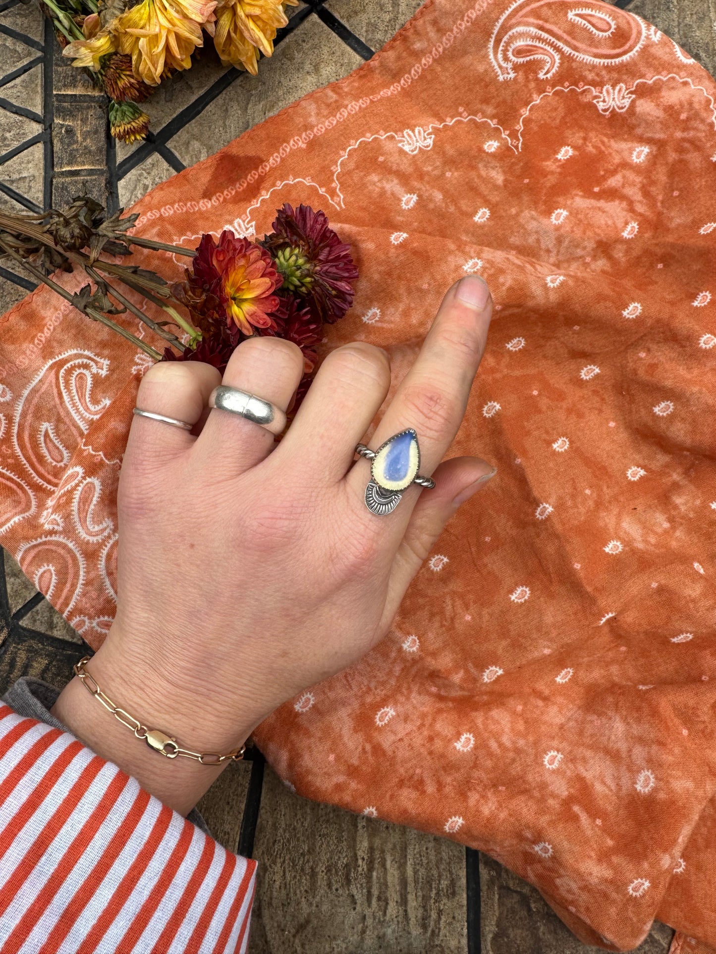 Opalite "Taylor" Ring - size 7