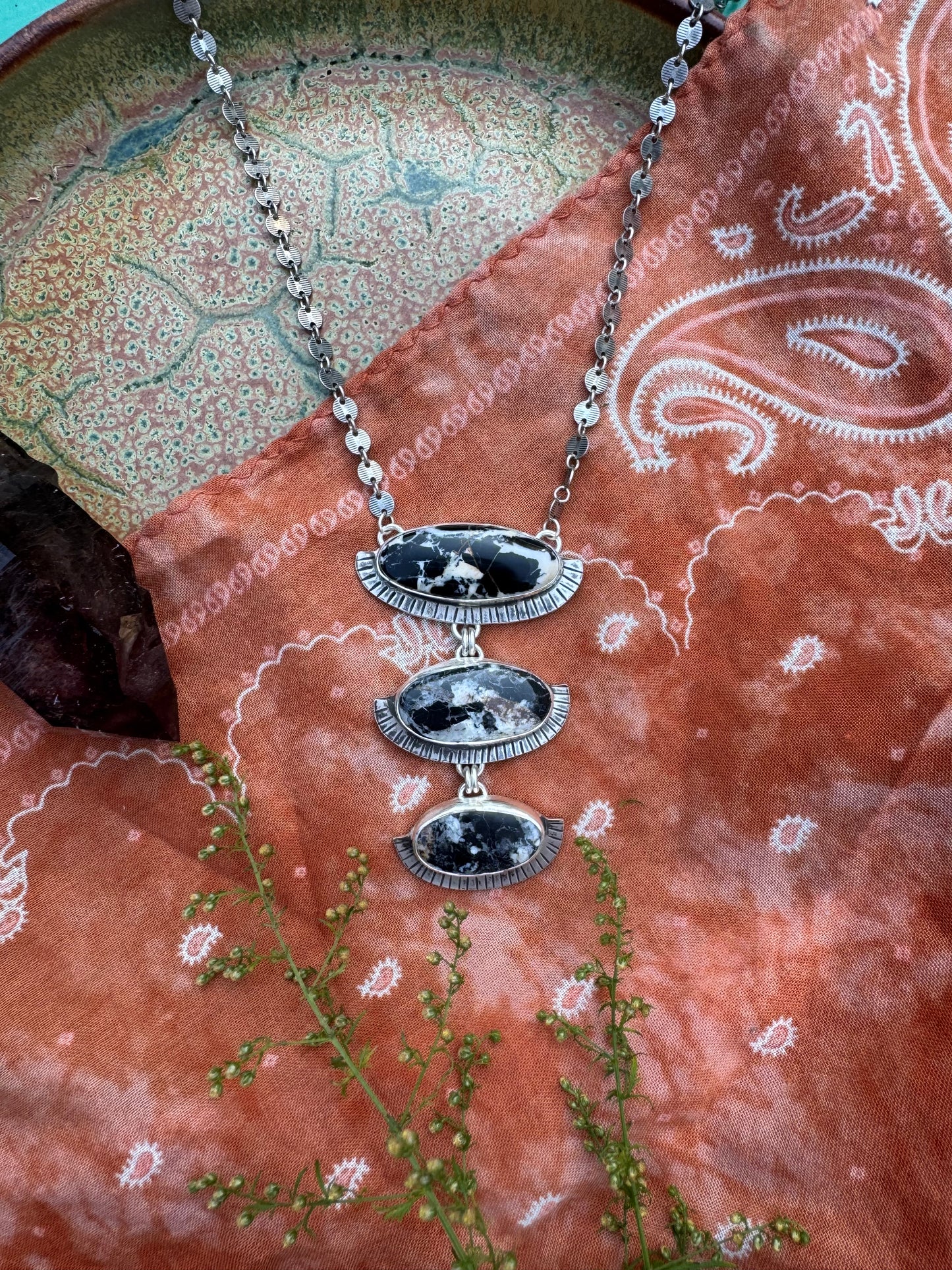 White Buffalo Yuba Necklace