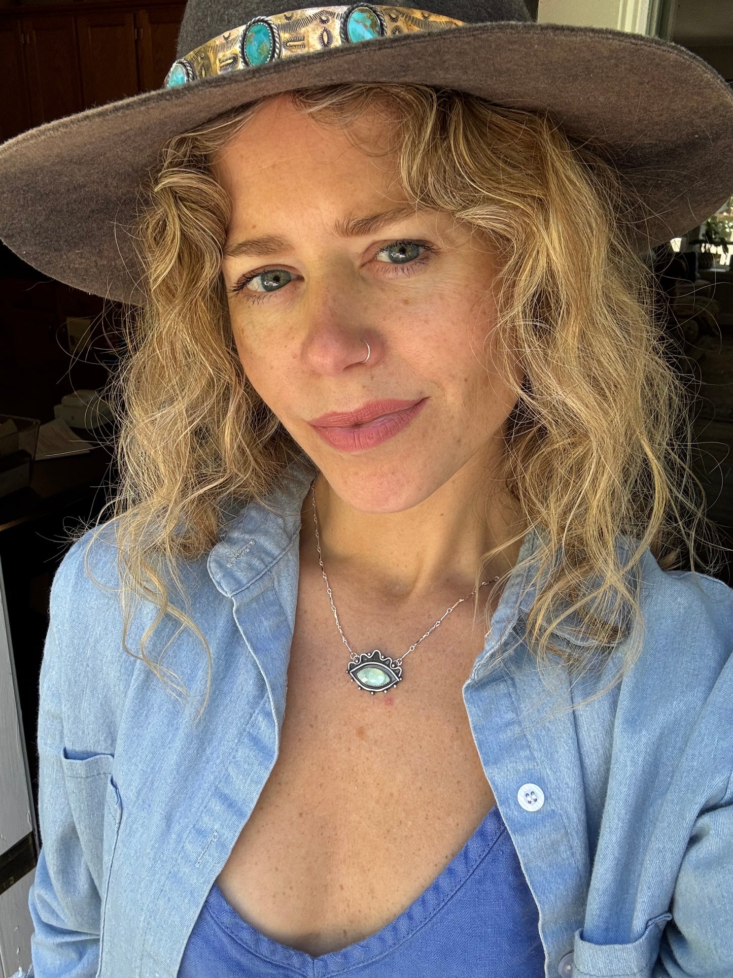 Chalcedony Seer Necklace
