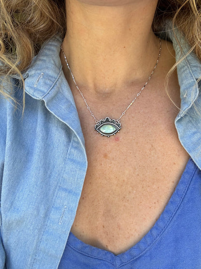 Chalcedony Seer Necklace