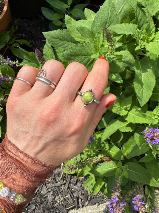 Verde Valley Turquoise "Waypoint" Ring - Size 9