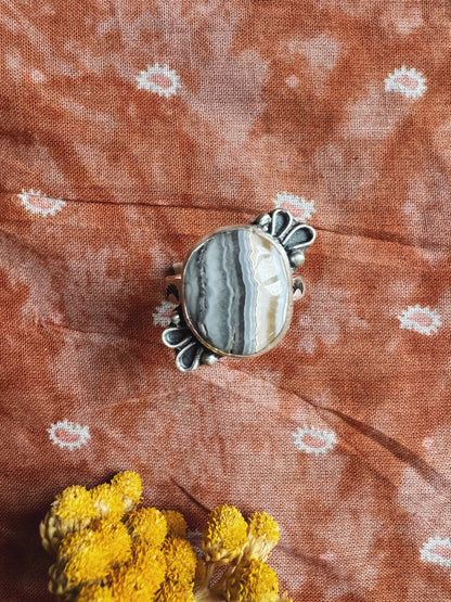 Lace Agate - size 7