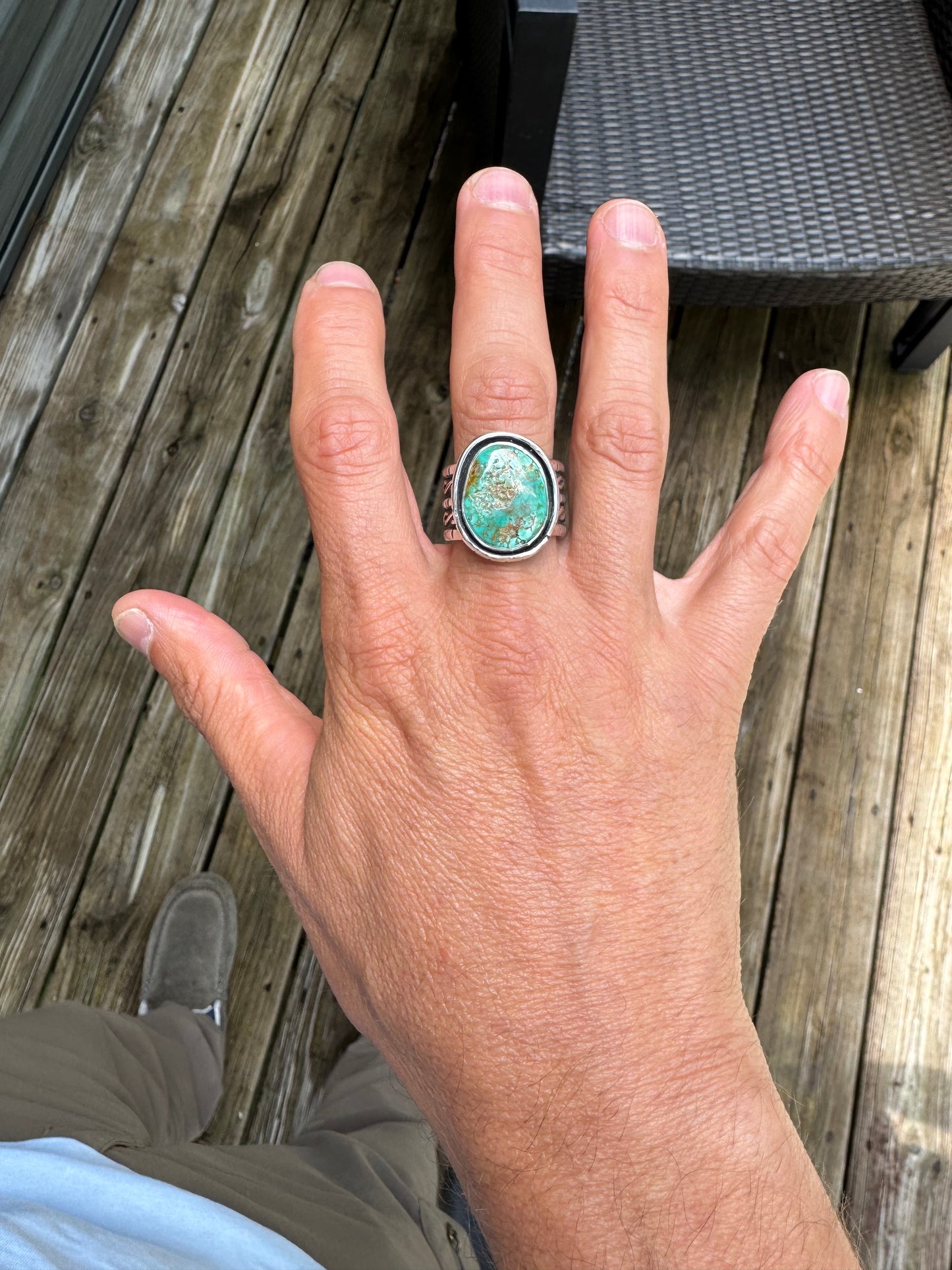 Chilean Turquoise ring