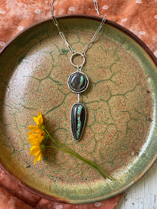 Black Jack Turquoise Lariat
