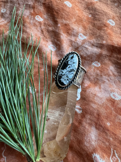 White Buffalo Statement ring - size 11
