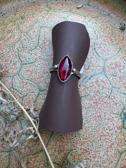 Rhodolite Waypoint Ring - Size 10 1/2