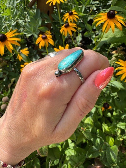 Sierra Bella Turquoise Ring - Size 8