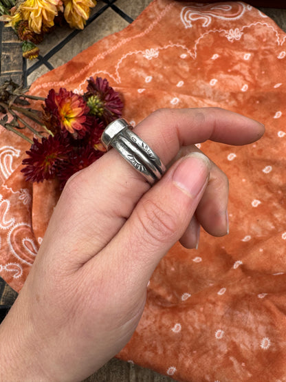 Royston Turquoise Horizon Ring - Size 9 1/2