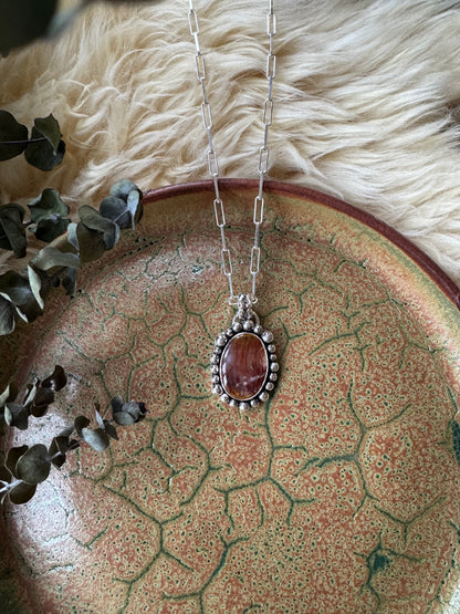 Bird of Paradise Agate Talisman