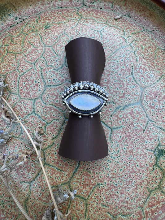 Moonstone "Seer" Ring - Size 8