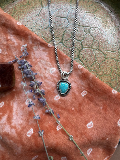 Fox Turquoise Necklace