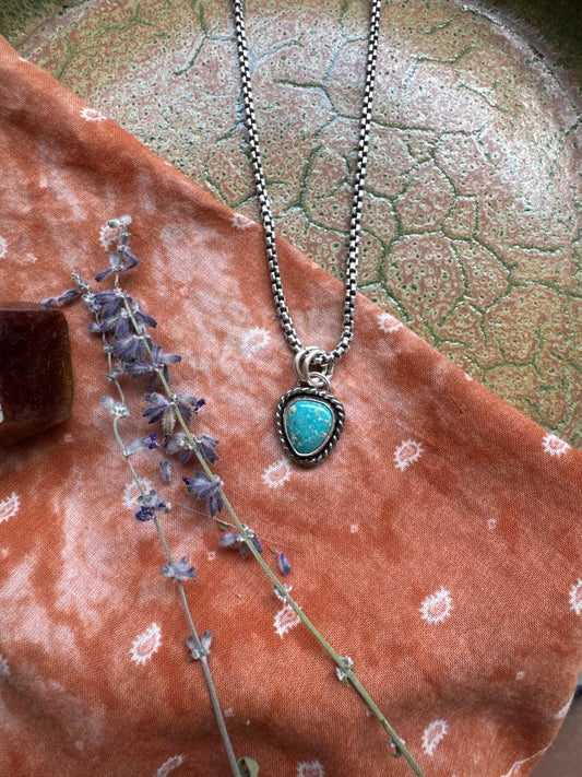 Fox Turquoise Necklace