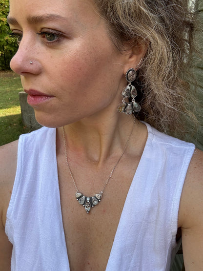 Dry Creek Turquoise Truckee Bib Necklace no. 2