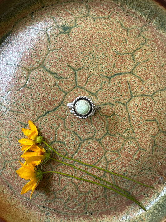 Carico Lake Turquoise Ring - Size 8 1/4