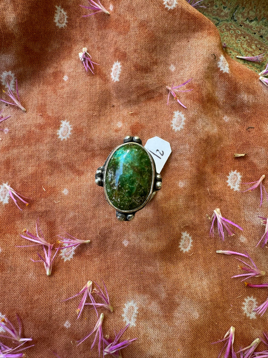 Sonoran Mountain Turquoise ring - size 6 1/2