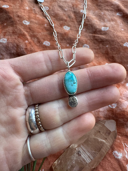 Turquoise Dainty Drop - no.4