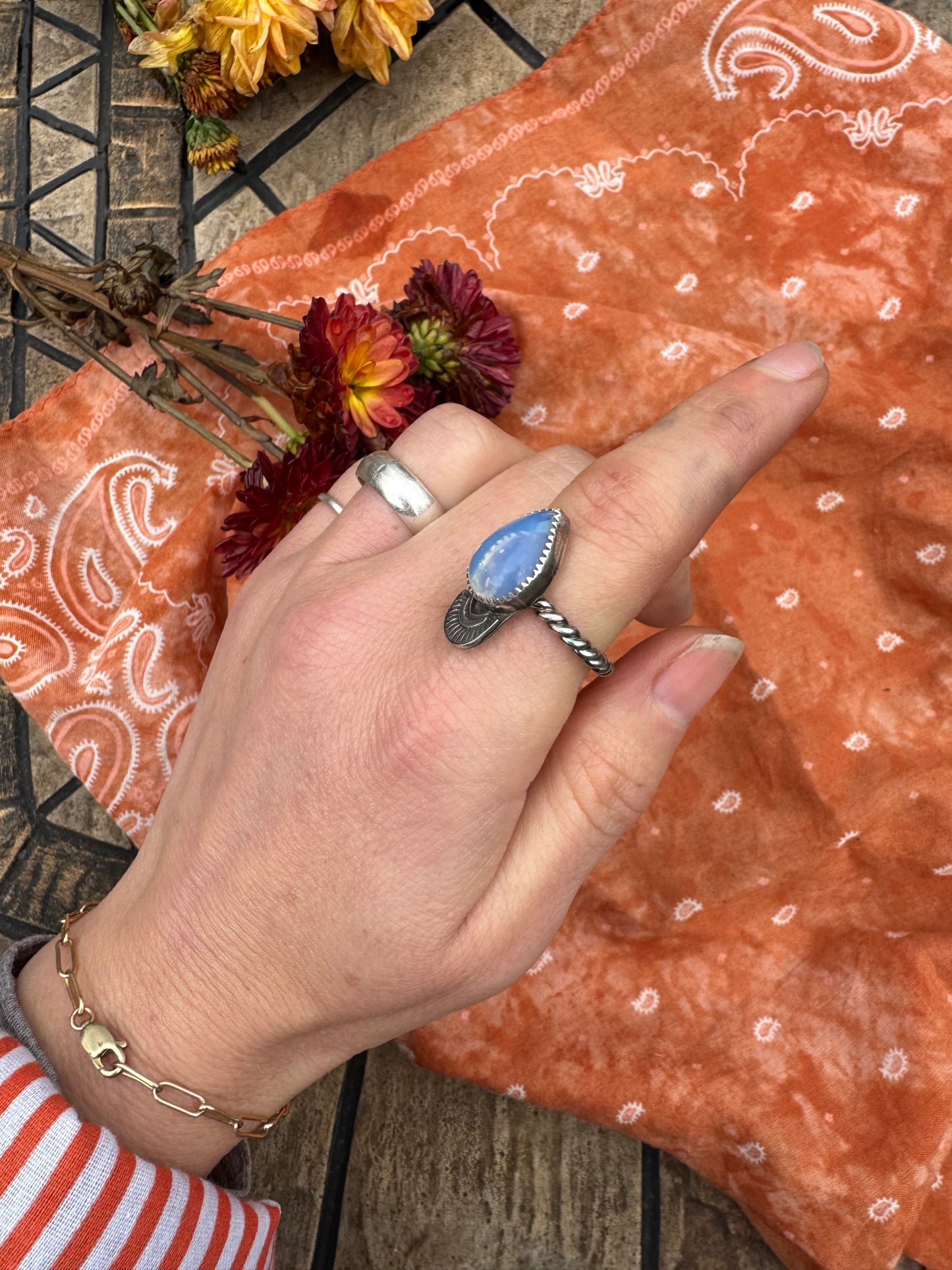 Opalite "Taylor" Ring - size 7