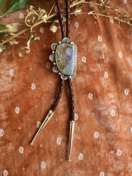 Koroit Boulder Opal Bolo