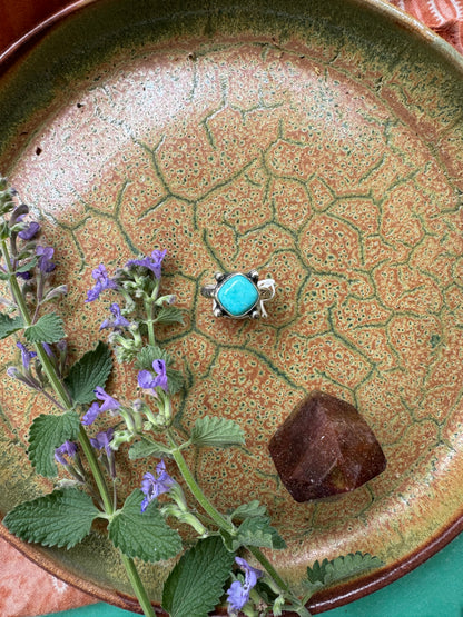 Sierra Bella "waypoint" Turquoise Ring - size 7