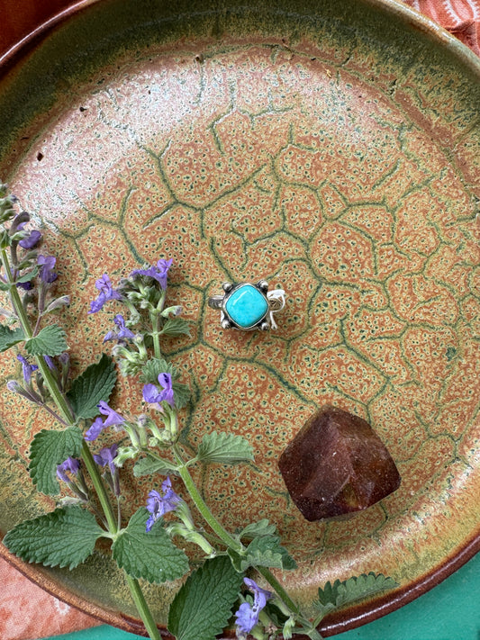 Sierra Bella "waypoint" Turquoise Ring - size 7