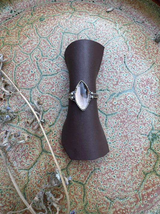 Smokey Quartz Waypoint Ring - Size 6 1/2