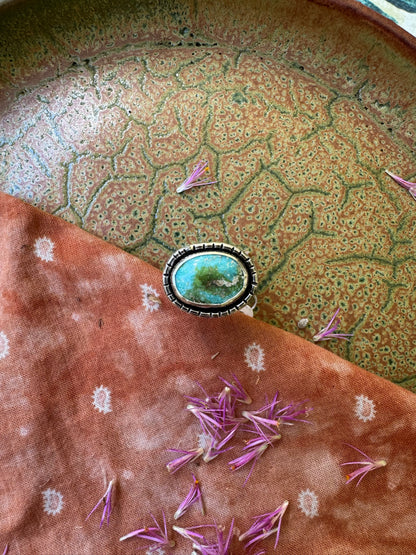 Sonoran GoldTurquoise ring - size 7 3/4