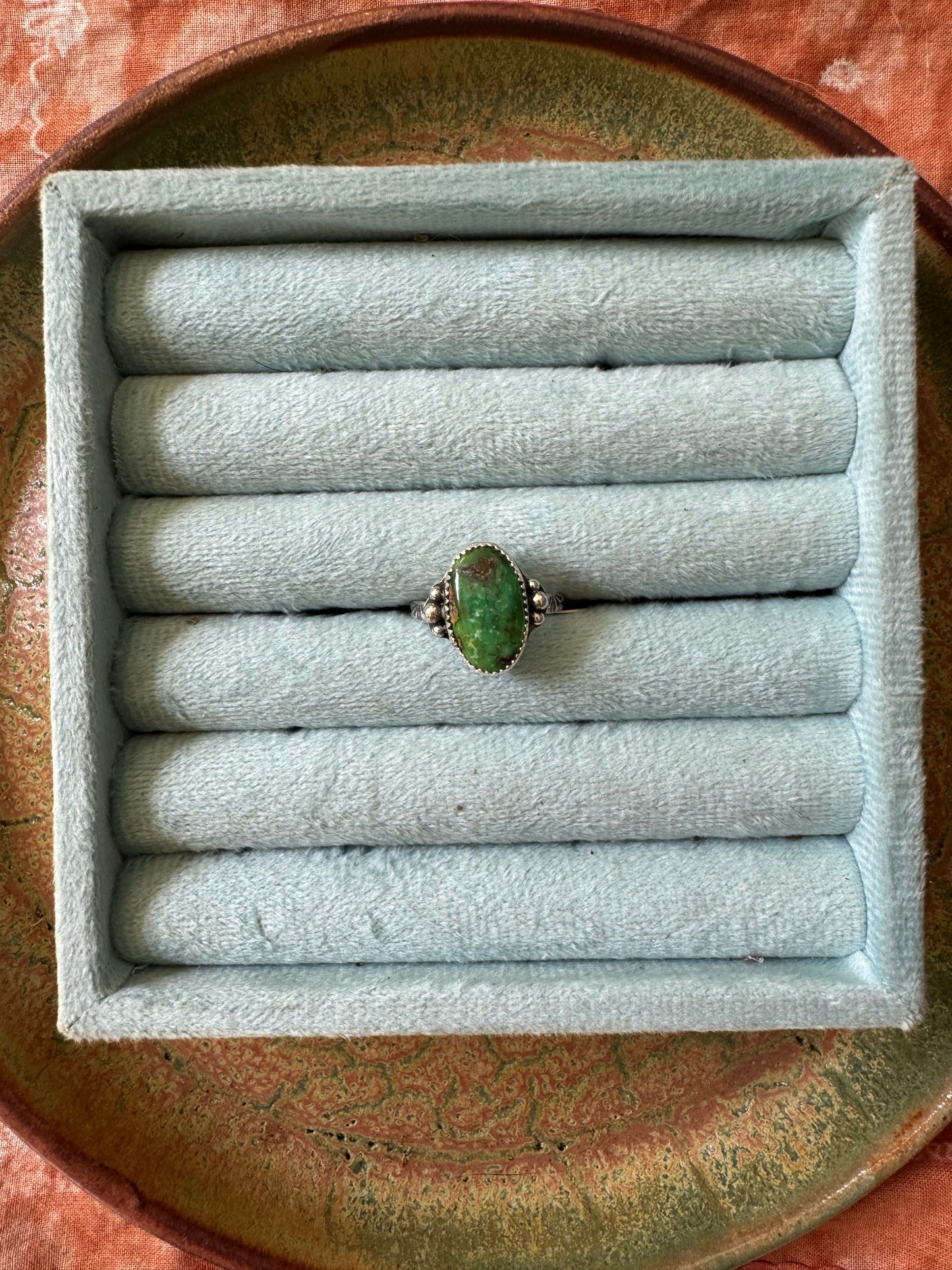 Sonoran Mtn Turquoise "Chelan" Ring  - Size 8 3/4