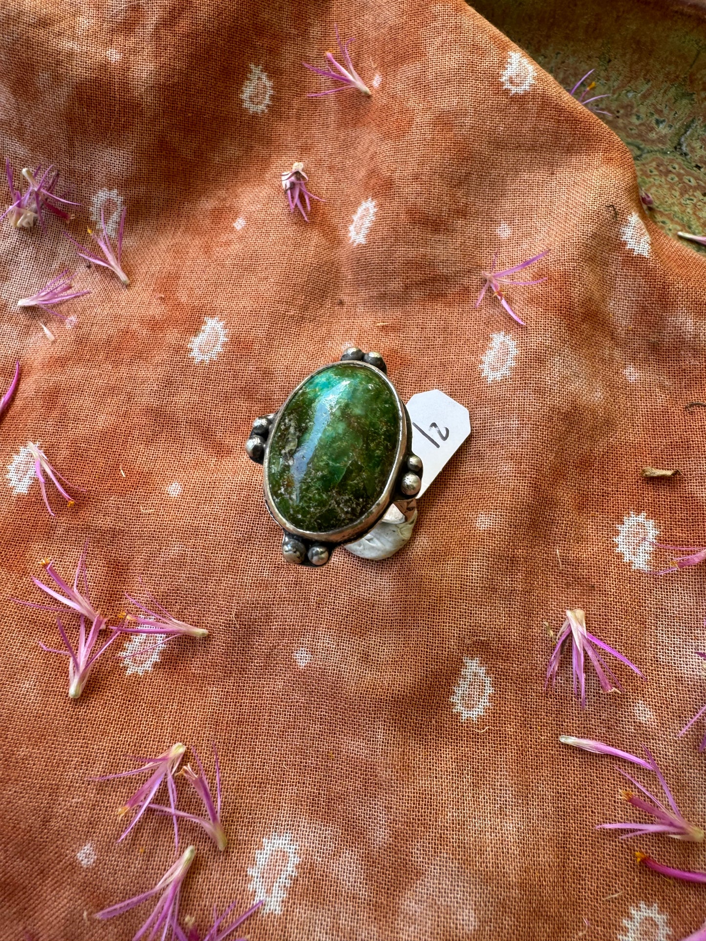 Sonoran Mountain Turquoise ring - size 6 1/2