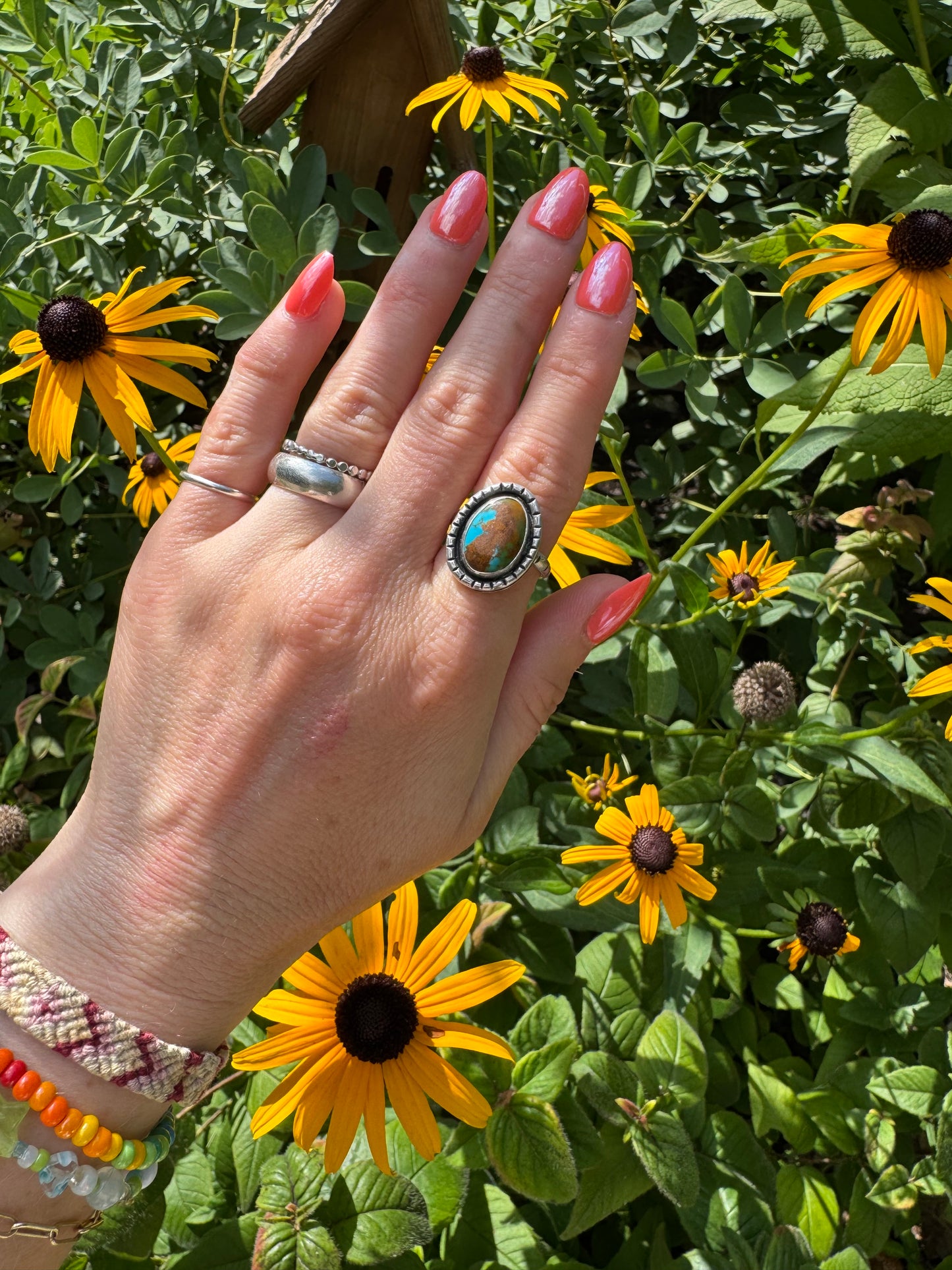 Royston Turquoise Ring - Size 7 1/4