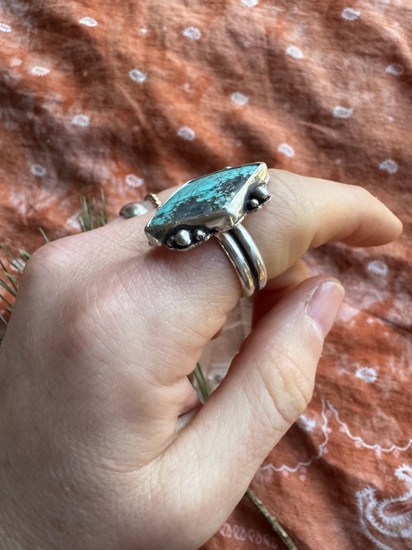 Sierra Nevada Turquoise Ring - Size 6