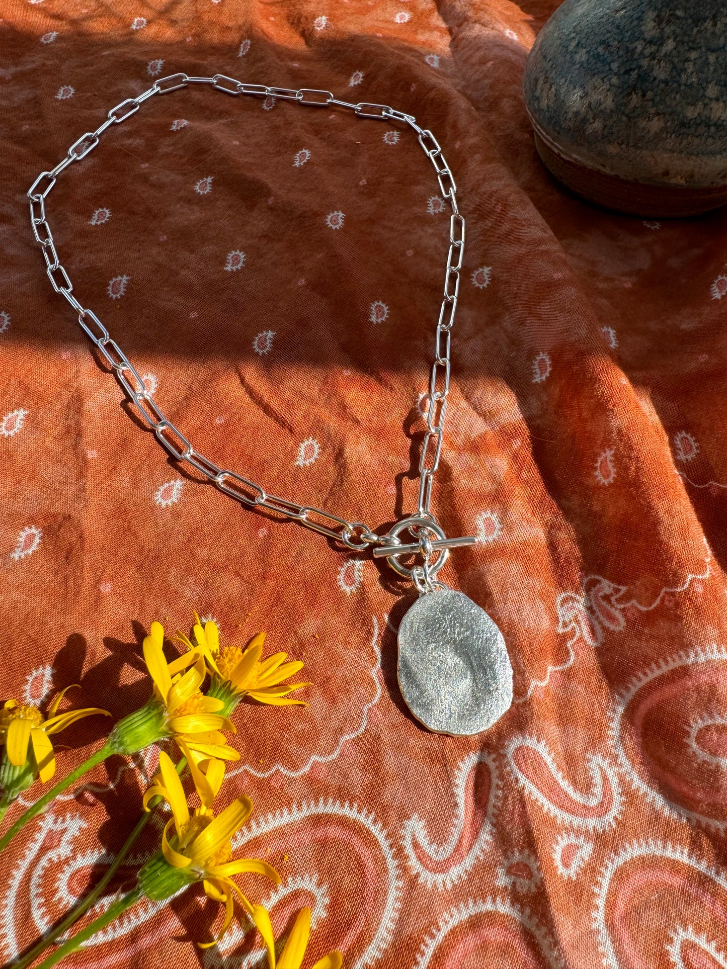 Etna Medallion Necklace - made to order