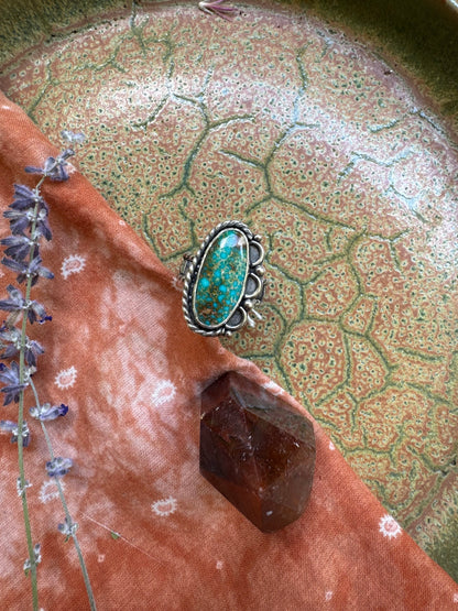 Catalina Turquoise Ring - Size 8 1/2