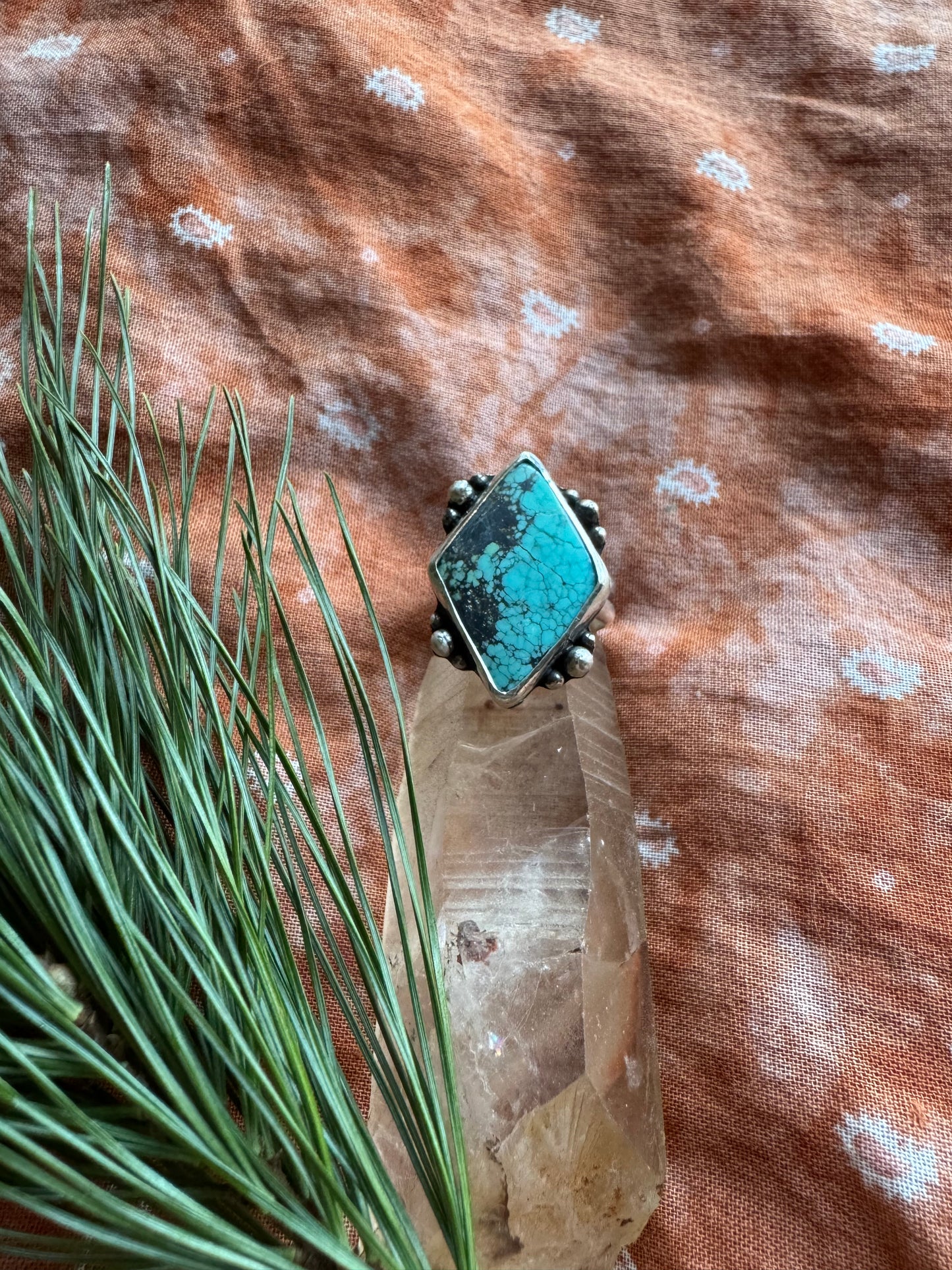 Sierra Nevada Turquoise Ring - Size 6
