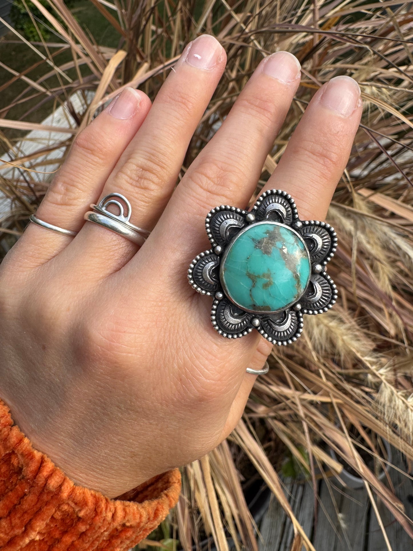 Bloom Campitos Turquoise Ring - Size 7 1/4