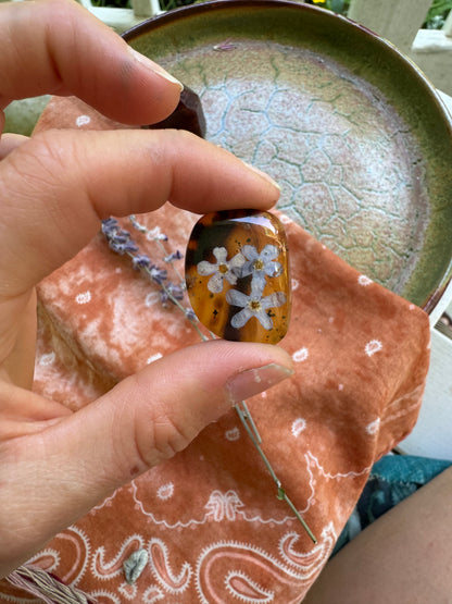 Deposit - made to order MT Agate + Botanicals no.5