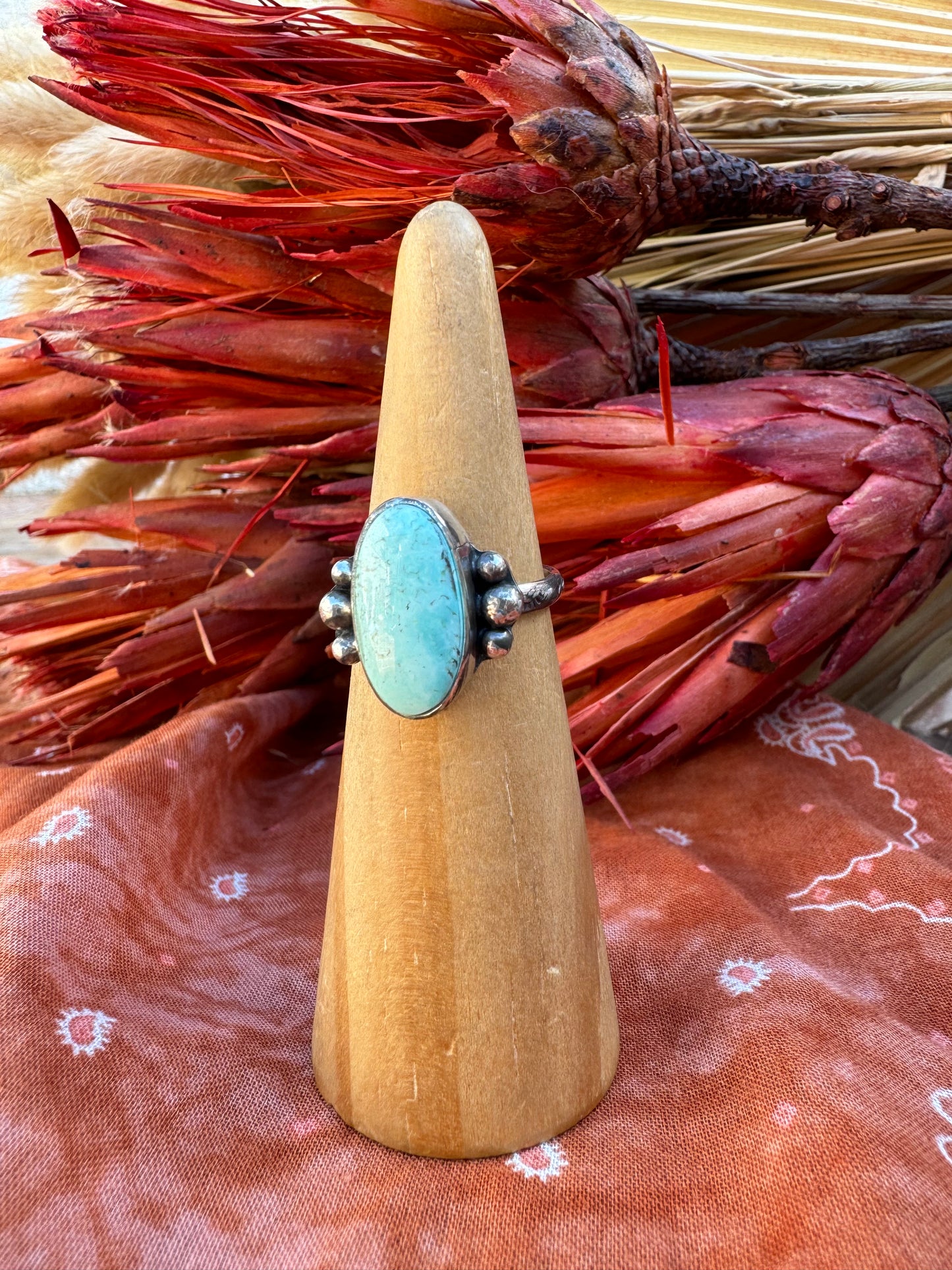 Turquoise "Chelan" Ring - Size 7 1/2