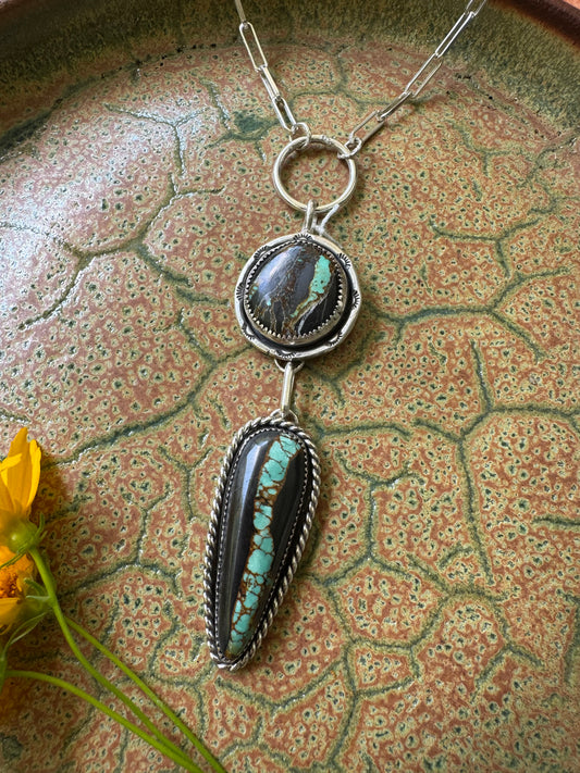 Black Jack Turquoise Lariat