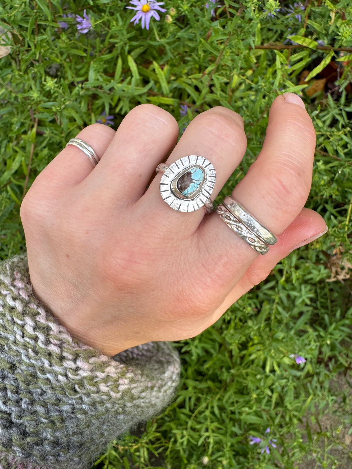 Dry Creek Turquoise no. 7 - Size 7 3/4