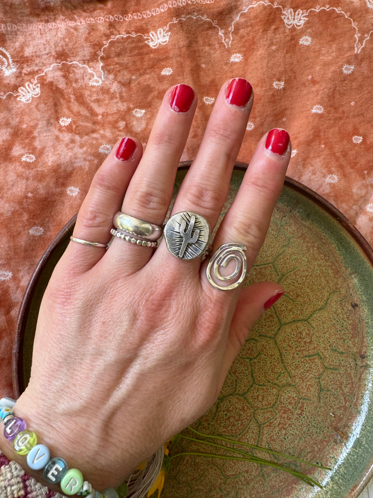 Saguaro Ring - Size 8