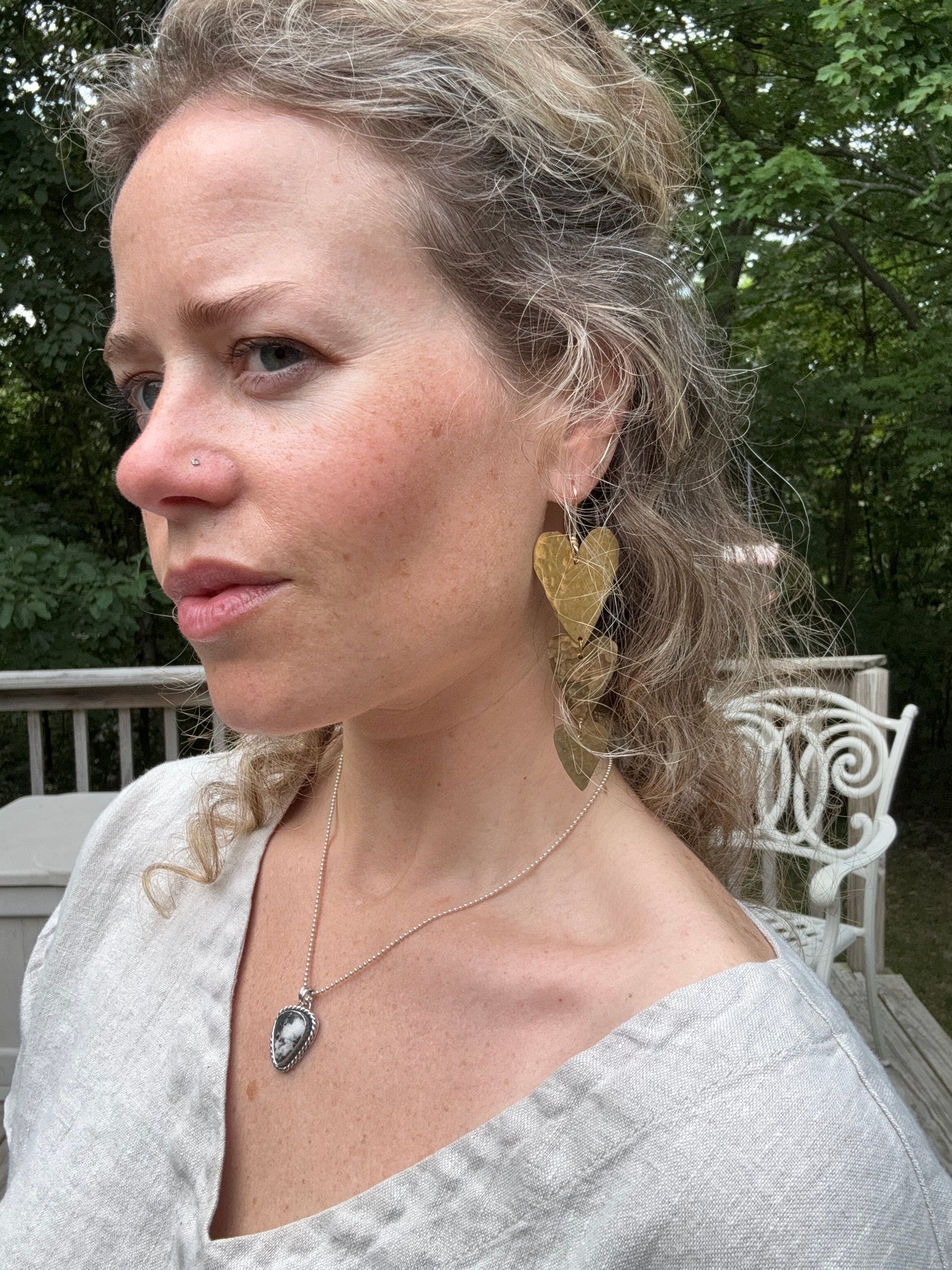 Brass Hearts of gold