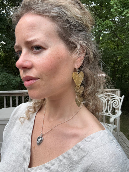 Brass Hearts of gold