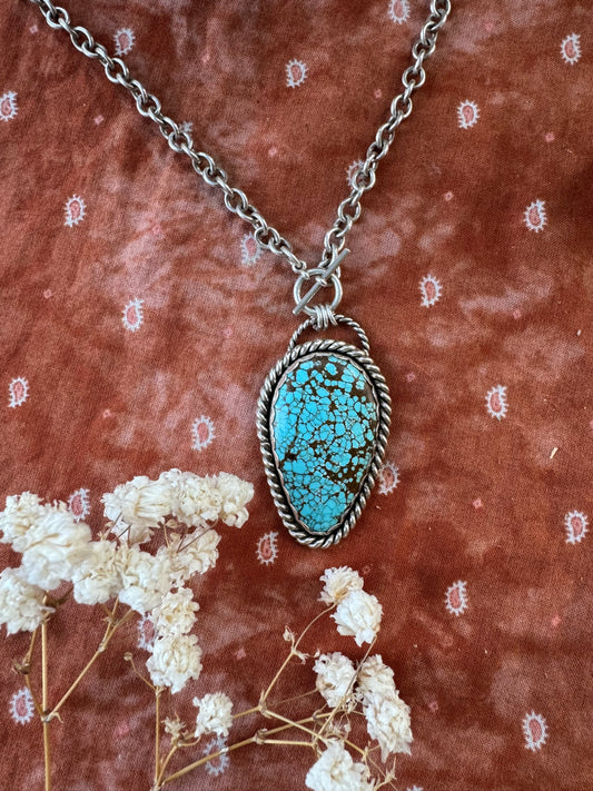 No 8 Turquoise "Donner" Necklace