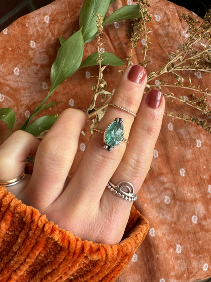 Mint Kyanite "Waypoint" Ring - Size 6